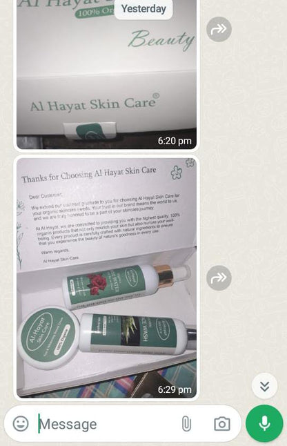 Al Hayat Skin Care Whitening Cream