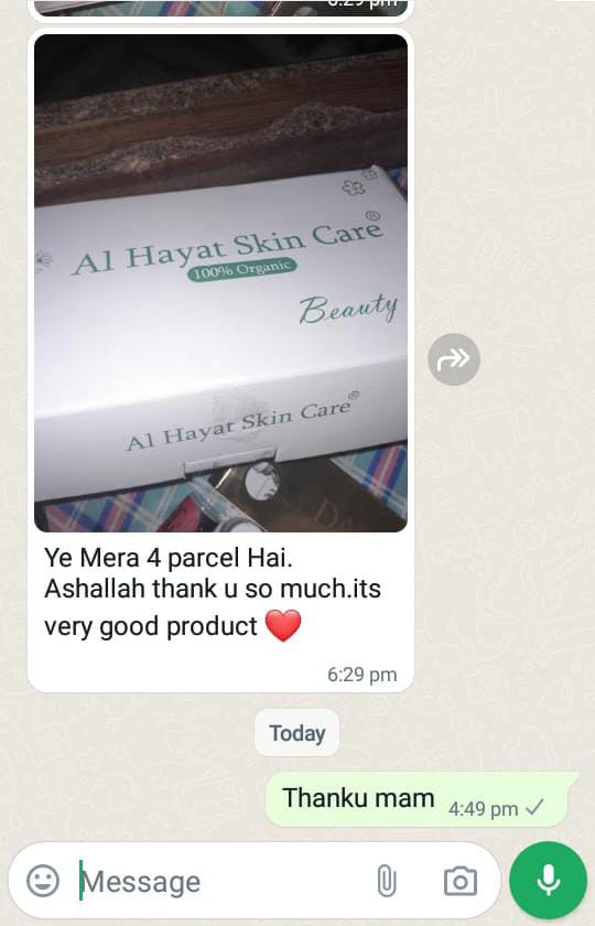 Al Hayat Skin Care Whitening Cream