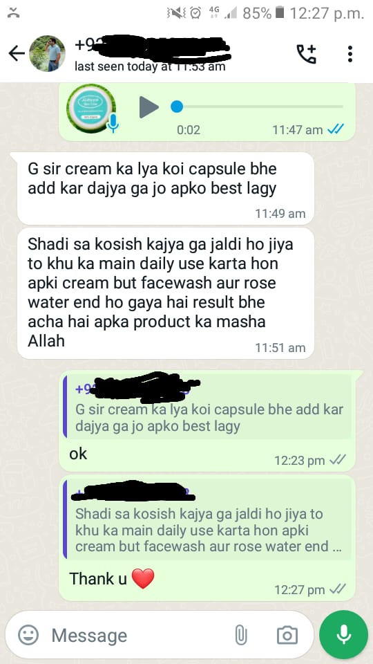 Al Hayat Skin Care Whitening Cream